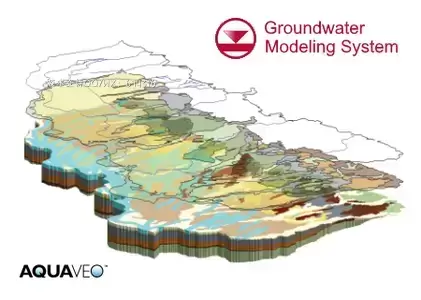 [WIN]Aquaveo Groundwater Modeling System (GMS) (地下水模拟软件) 10.7.5 特别版