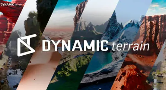 Blender插件-三维地形地貌生成器 Dynamic Terrain V1.0