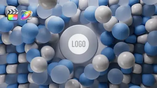 动态气球LogoFCPX模板 动态气球LogoFCPX模板