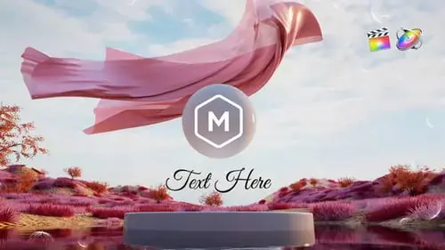 超现实抽象LogoFCPX模板