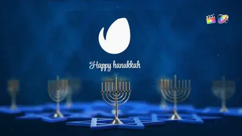 光明节LOGO标志动画模板FCPX模板 光明节LOGO标志动画模板FCPX模板