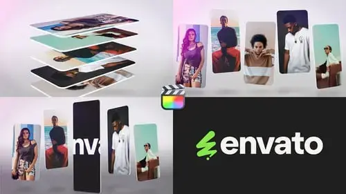 Final Cut Pro的时尚卡徽标徽标