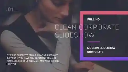 迷你动画公司演示简介包装素材AE视频