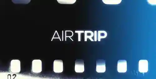 现代旅行片头视频显示排版和动态AE视频