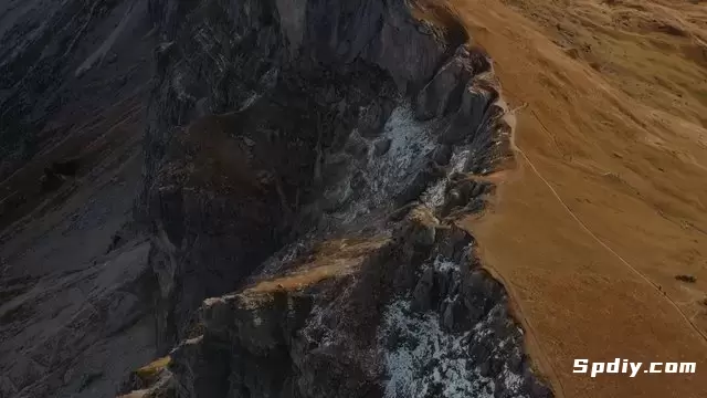 落基山的边缘峡谷山脉视频素材