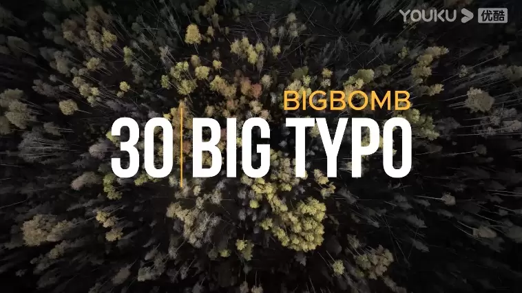 AE模板：Big Typo II _30个独特的文字标题动画插图