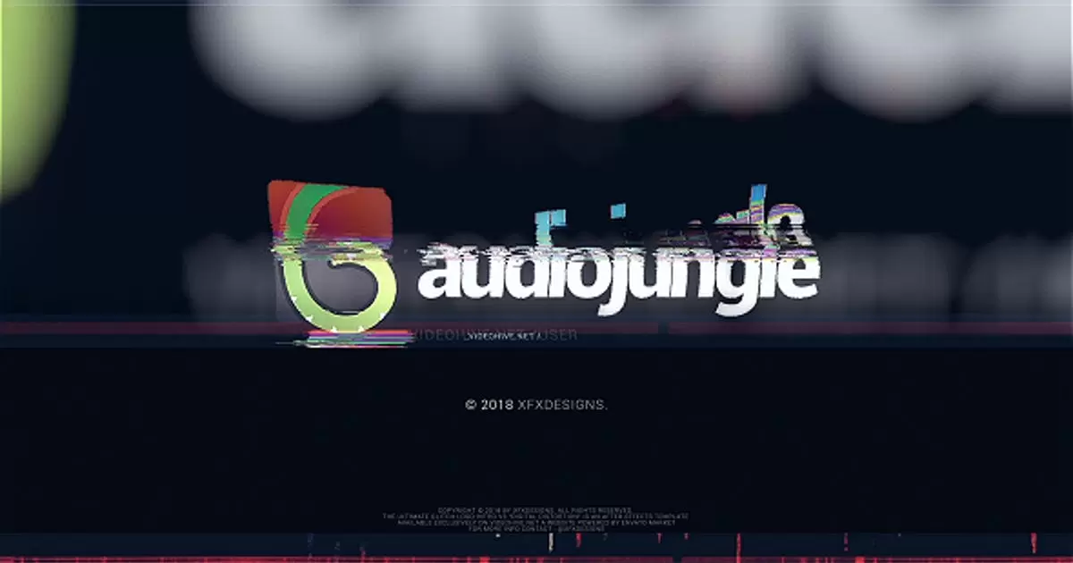 终极信号干扰标志介绍V3 | 数字损坏AE模版The Ultimate Glitch Logo Intro V3 | Digital Damage插图 终极信号干扰标志介绍V3 | 数字损坏AE模版The Ultimate Glitch Logo Intro V3 | Digital Damage插图