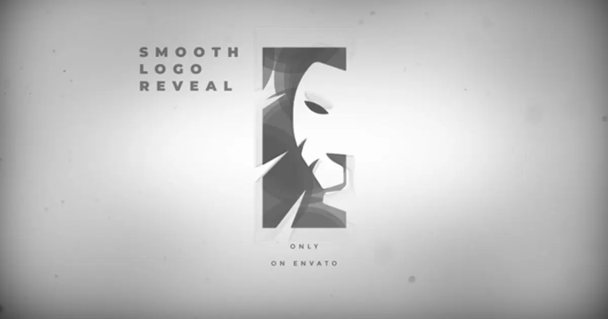 光影变换logo标志徽标显示AE模版Smooth Logo Reveal插图 光影变换logo标志徽标显示AE模版Smooth Logo Reveal插图