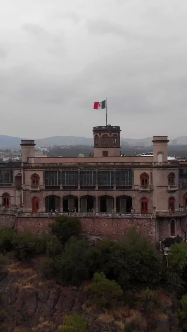 墨西哥鸟瞰图9/16航拍视频素材插图