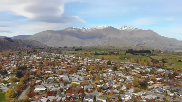 新西兰阿罗敦航拍视频素材插图