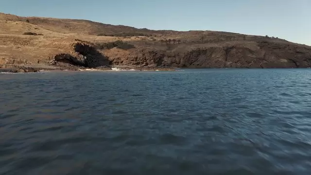 蓬塔德圣洛伦索的海洋航拍视频素材
