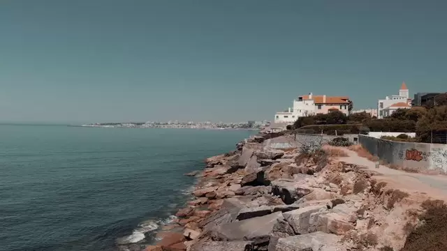 葡萄牙圣若昂福尔特航拍视频素材插图