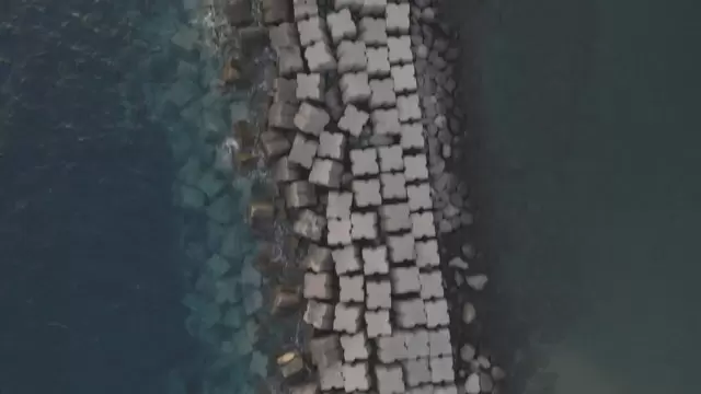 卡尔赫塔海滩航拍视频素材插图