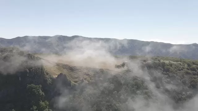 法纳尔马德拉岛的云航拍视频素材