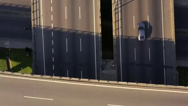 布宜诺斯艾利斯的车道航拍视频素材插图