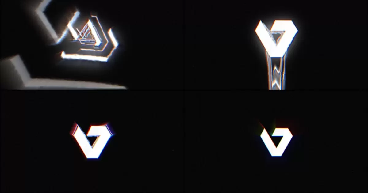 小故障标志AE模版Glitch Logo Minimal插图 小故障标志AE模版Glitch Logo Minimal插图