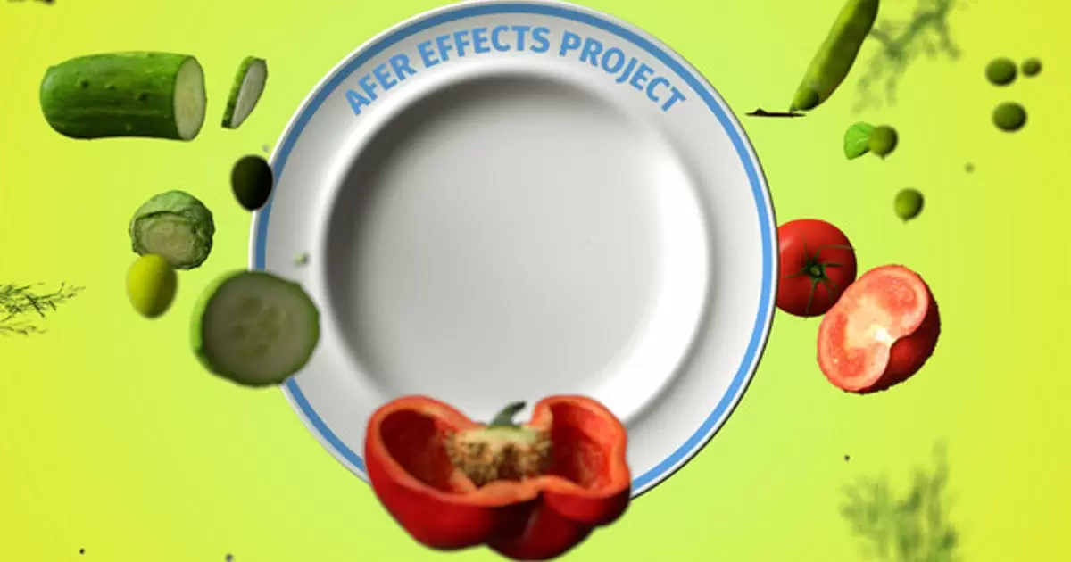 烹饪简介水果食物logo片头AE模版Cooking Intros插图