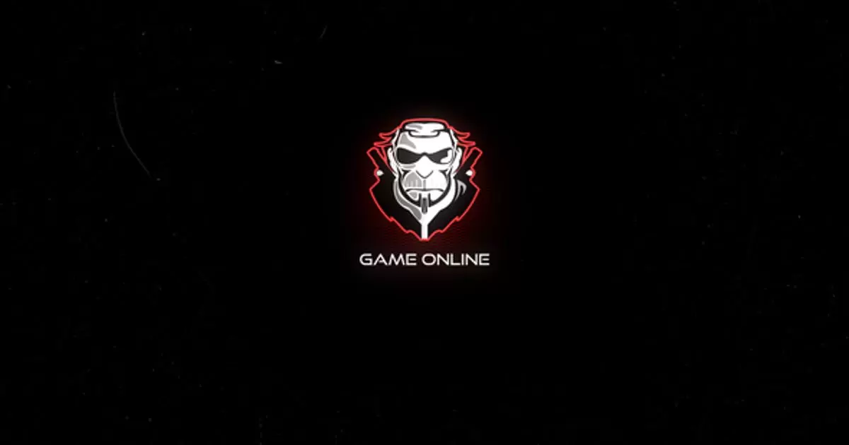 游戏图标logo徽标显示AE模版Game Logo Reveal插图
