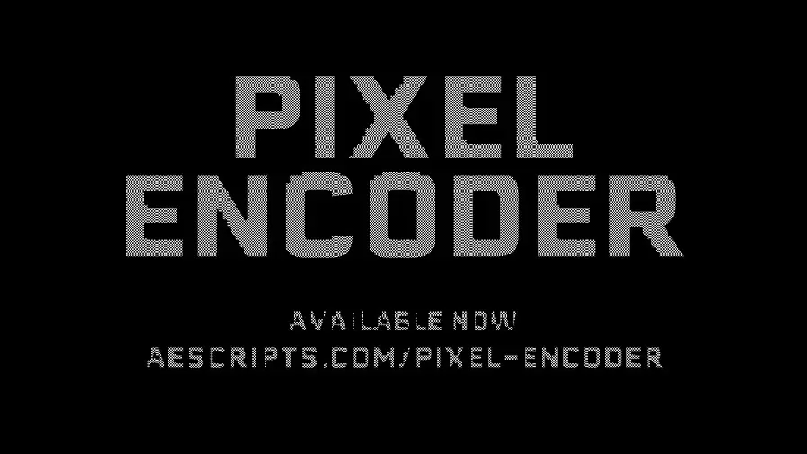 AE/PR插件-Pixel Encoder(视觉像素化动画特效) v1.6.1 中文版 Mac/Win