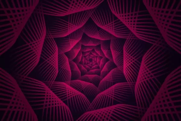 粉色网状迷幻视错觉矢量背景[ai,eps]免费下载