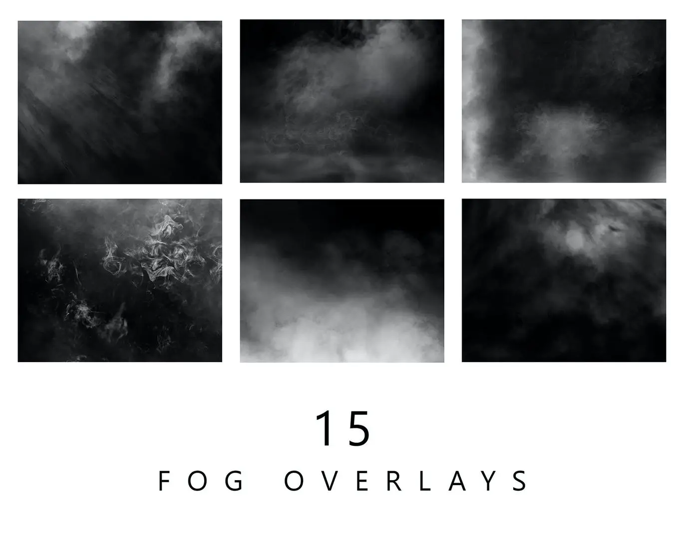 15高品质的时尚高端烟雾云雾云彩叠加背景底纹纹理集合插图8