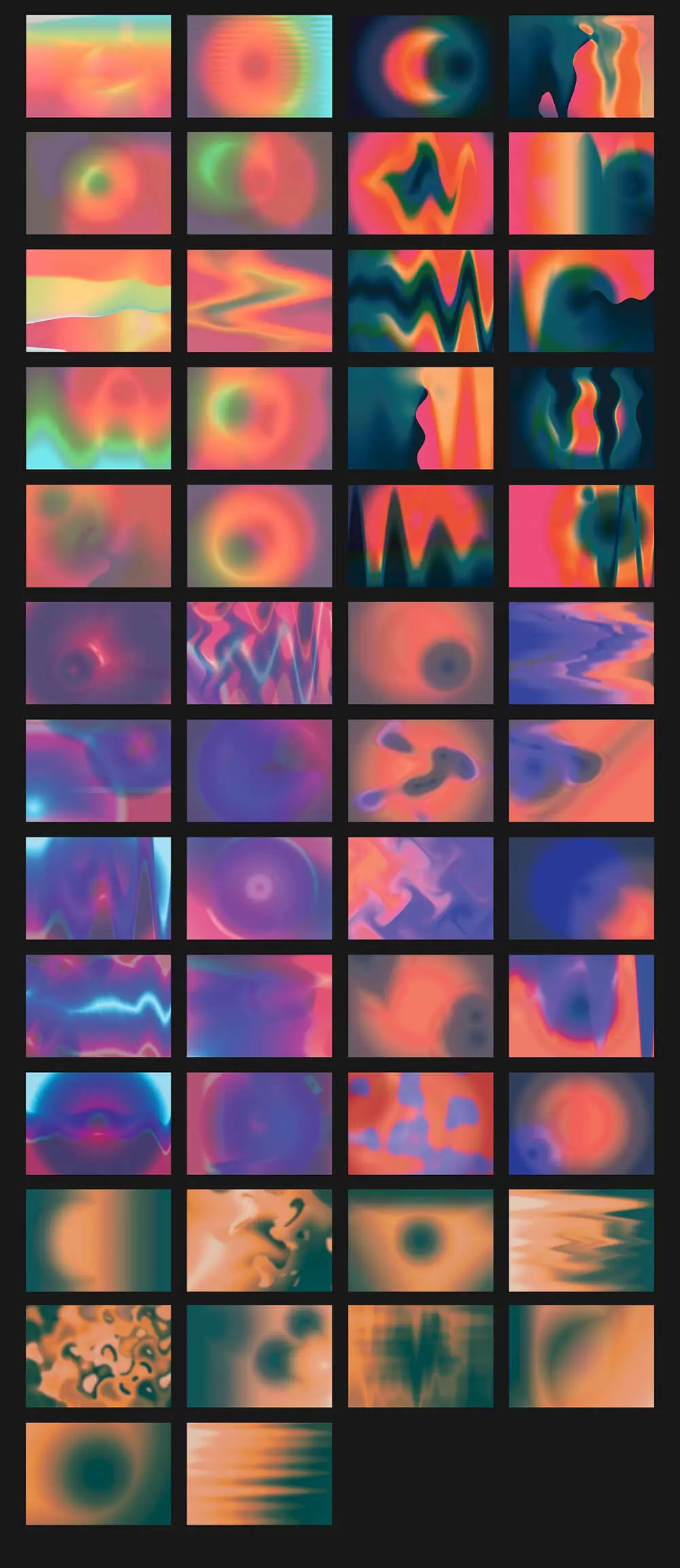 50个抽象渐变纹理背景素材 (jpg)插图5