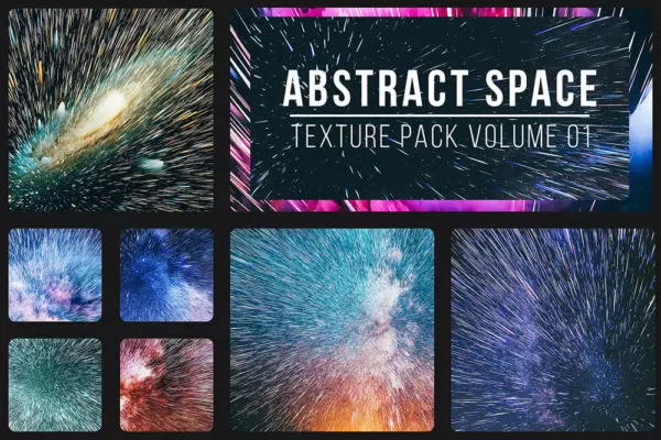 抽象粒子星云空间背景素材 (jpg)免费下载