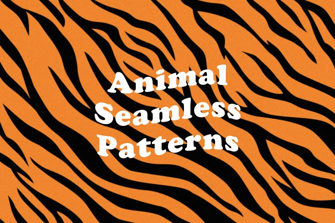 时尚高端少见稀有的动物无缝背景底纹纹理集合插图7