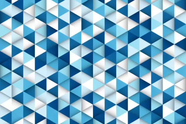 抽象渐变蓝色三角形矢量背景图素材[eps]免费下载