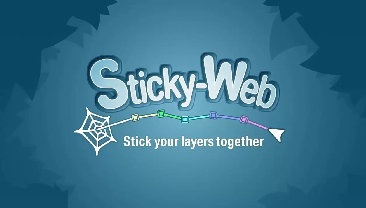 AE脚本-Sticky Web(多图层快速父子链接工具) V1.0 英文版插图