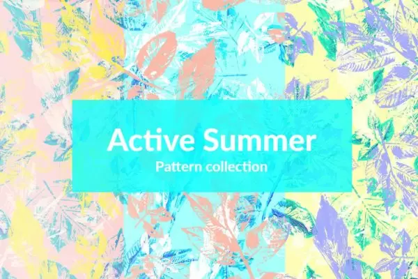 抽象时尚高端多用途的清新夏季背景底纹纹理集合免费下载
