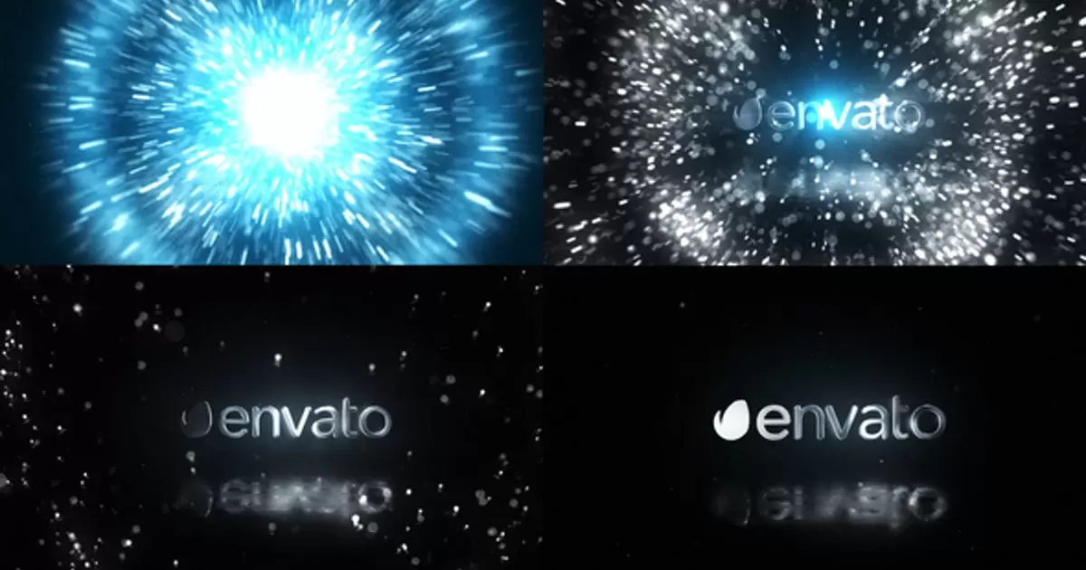 黑暗爆炸logo标志开启器AE视频模版Dark Explosion Logo Opener插图