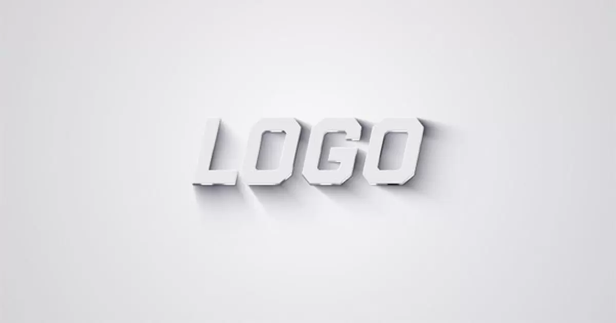 3D哑光银色标志AE视频模版3D Matte Silver Logo插图