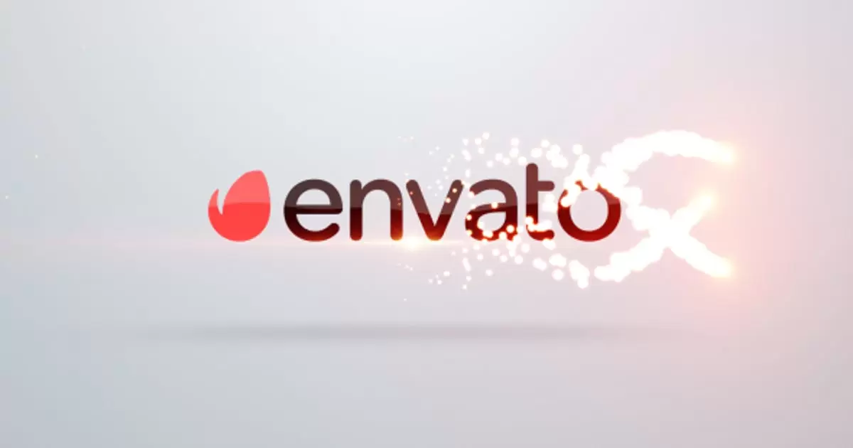 优雅的颗粒标志揭示AE视频模版Elegant Particles Logo Reveal插图