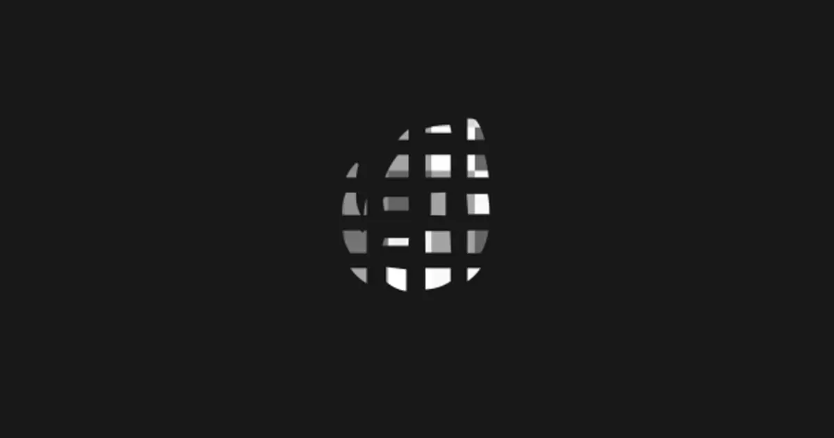 现代毛刺分隔图标标志AE视频模版Modern Glitch Logo