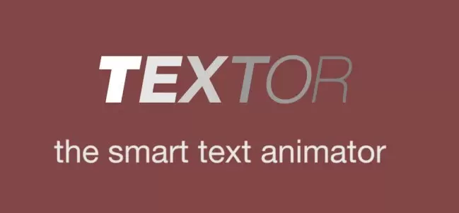 AE脚本-Textor(文字缓入缓出弹性动画制作) v1.1.6 英文版