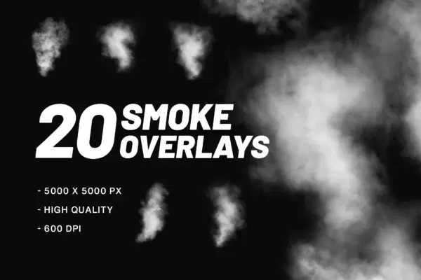 20 个烟雾素材 (JPG,PNG)免费下载
