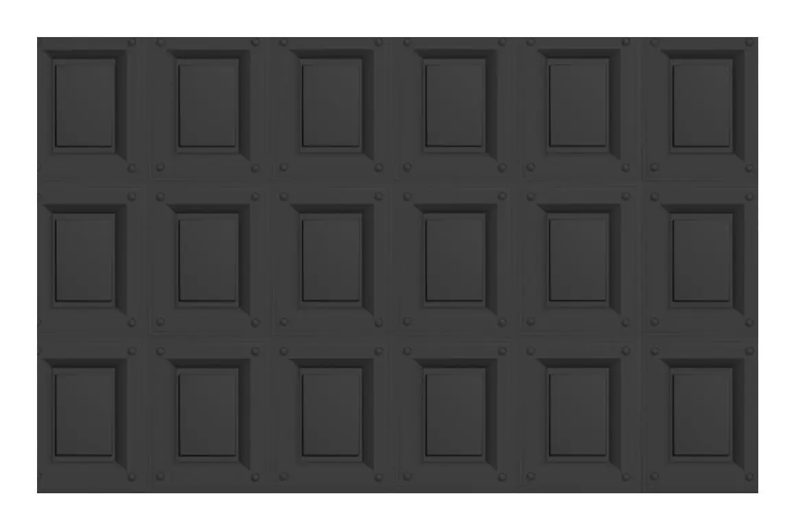 3D立体哑光质感的黑色背景底纹纹理集合-PNG，PSD插图6