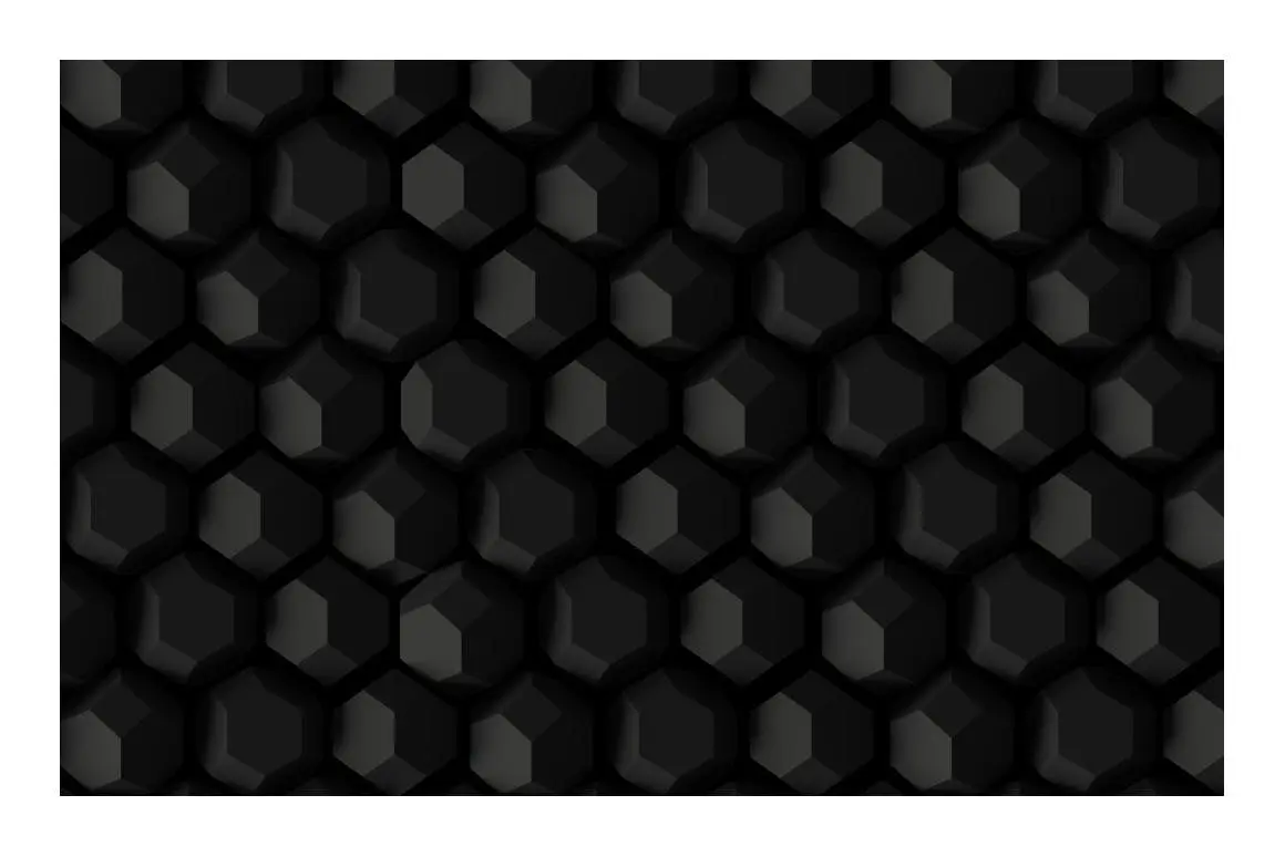 3D立体哑光质感的黑色背景底纹纹理集合-PNG，PSD插图3