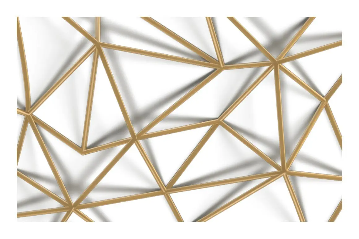 金色质感的3D立体四方连续几何图案背景底纹纹理集合-PSD插图14