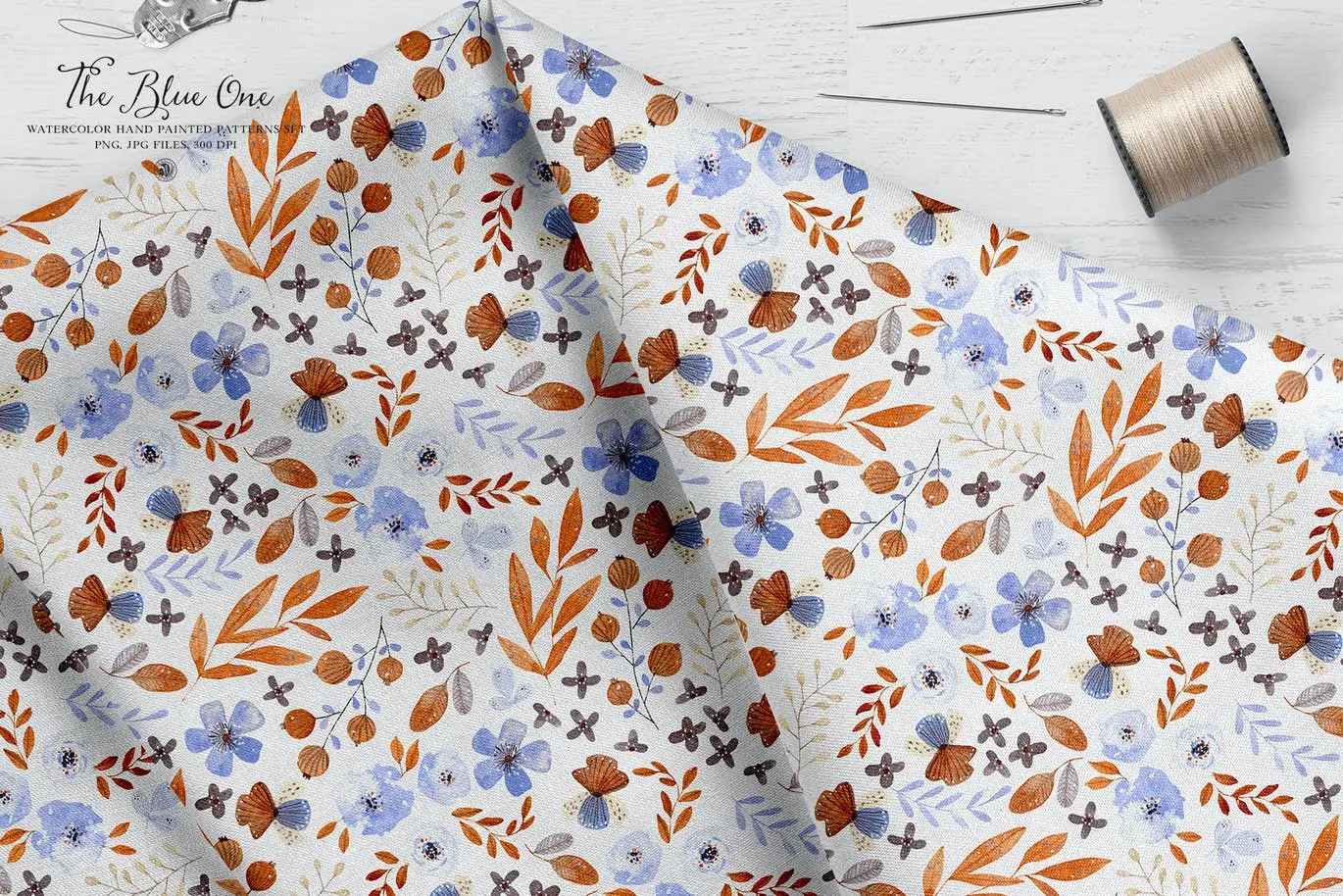 时尚高端清新简约多用途水彩水粉无缝背景底纹纹理集合插图3