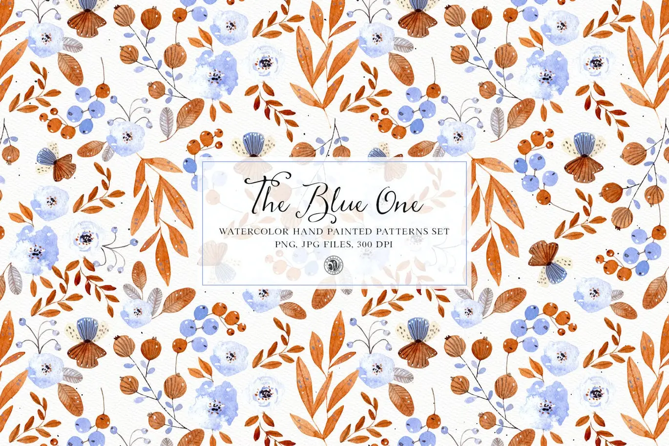 时尚高端清新简约多用途水彩水粉无缝背景底纹纹理集合插图4