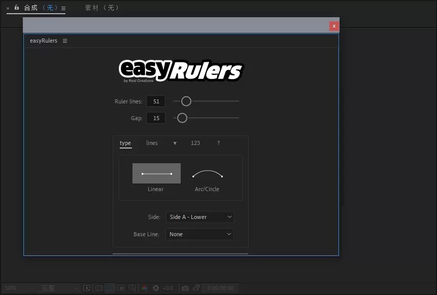 AE脚本-easyRulers2(标尺图形动画) v2.01英文版  WIN插图5