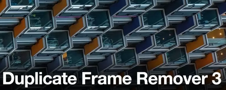 AE脚本-Duplicate Frame Remover(删除素材中的重复帧 ) v3.0 英文版