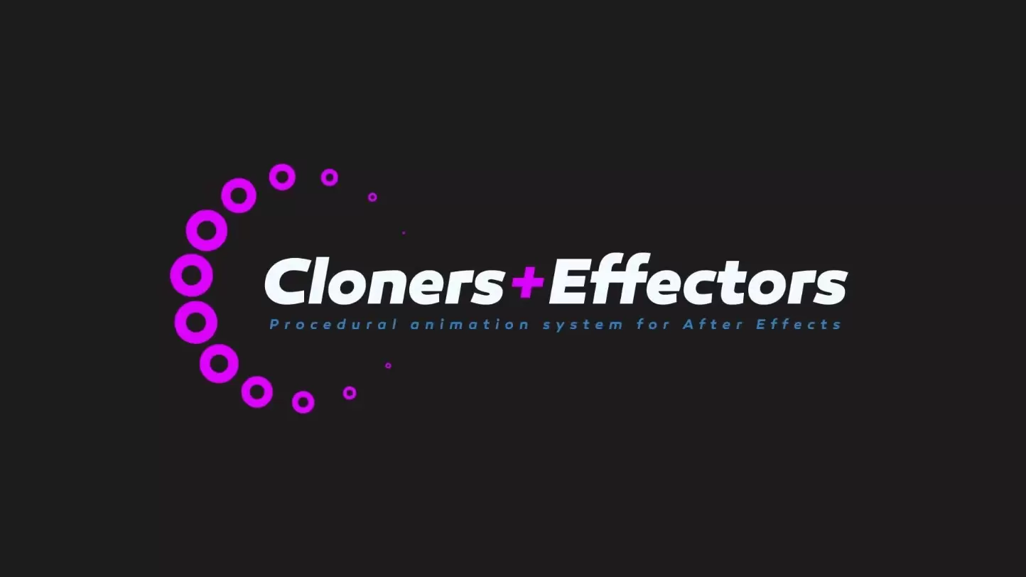 AE脚本-Cloners Effectors(AE图层复制克隆动画特效) v1.2.6英文版