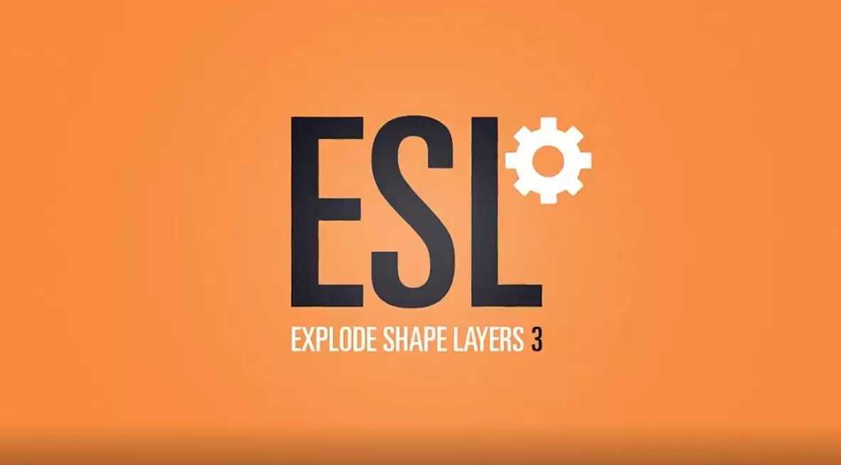 AE脚本-Explode Shape Layers(形状层分离合并管理脚本) v3.5.2 英文版