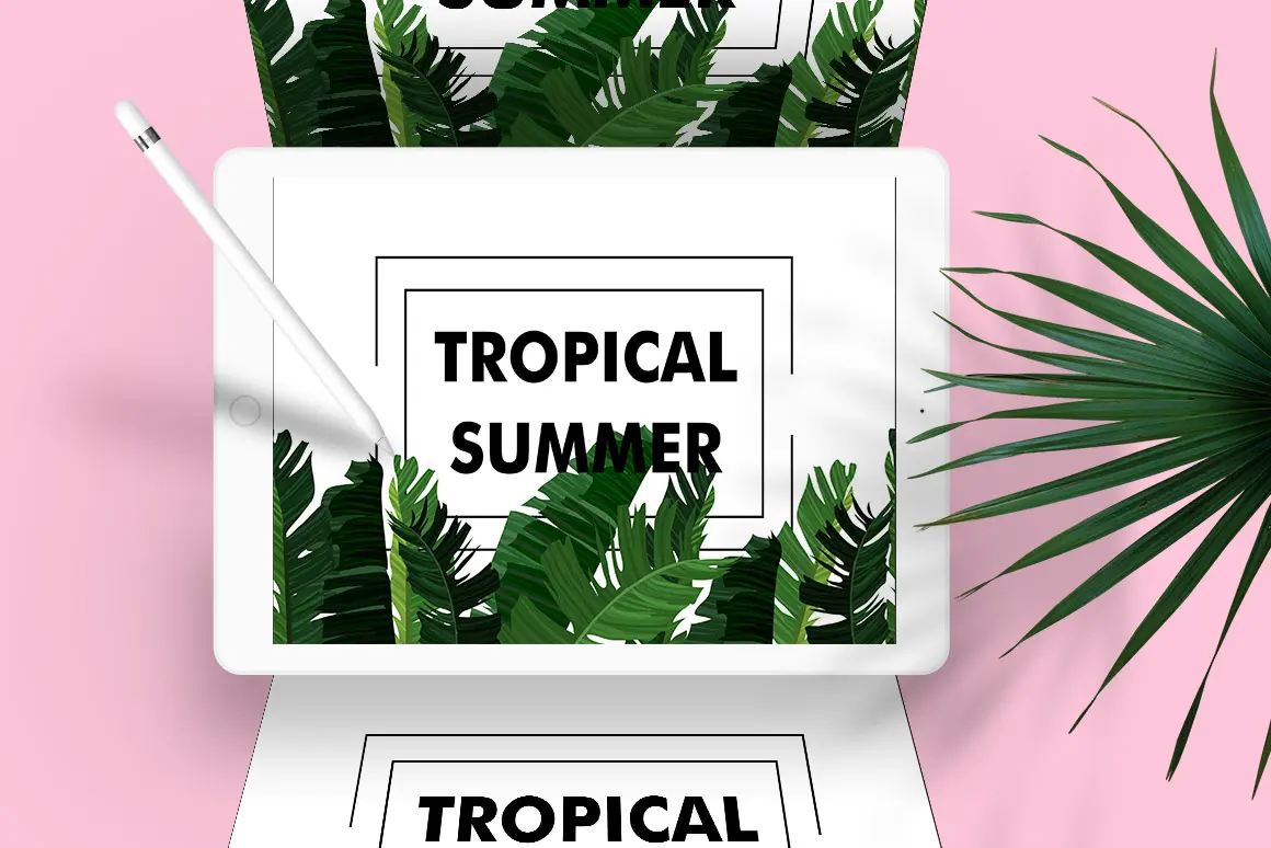 热带夏季元素图案系列素材插图5