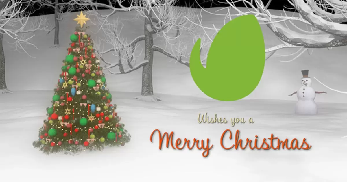圣诞快乐标志介绍AE视频模版Merry Christmas Logo Intro插图