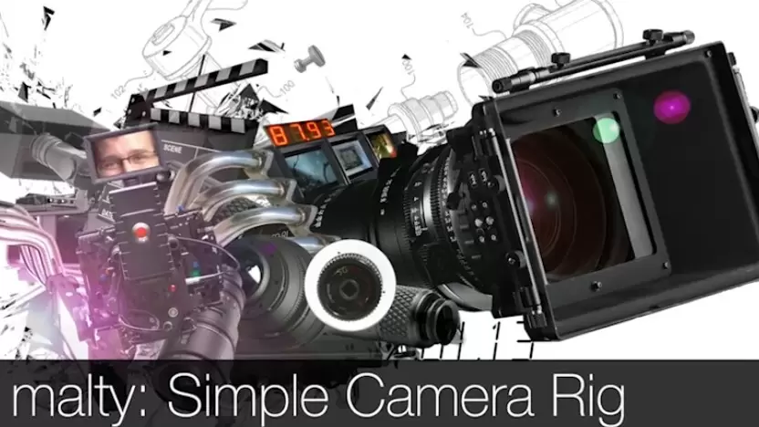 AE脚本-malty: Simple Camera Rig(AE摄像机动画绑定脚本) v2.2 英文版插图