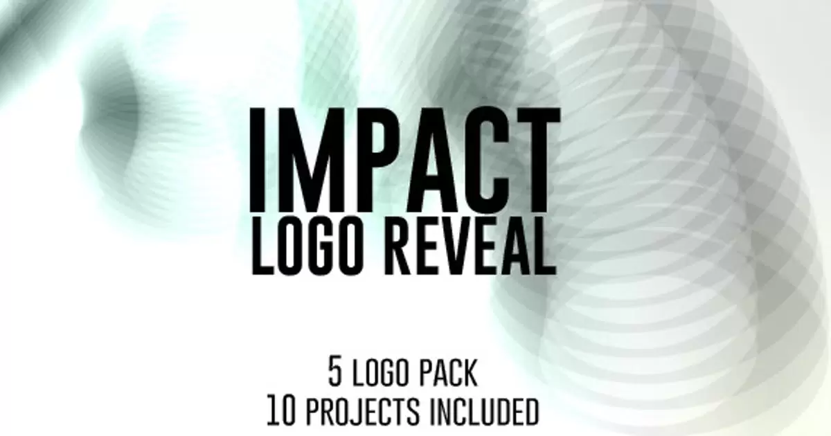 冲击光效logo标志揭示AE视频模版Impact Logo Reveal插图